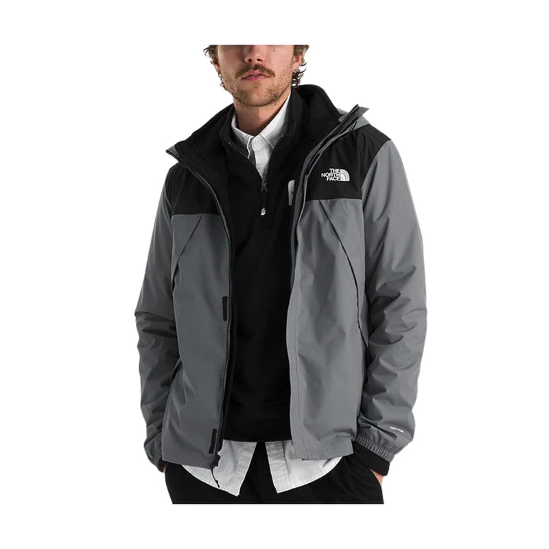 The North Face Men's Antora Triclimate Jacket - Smoked Pearl/Black