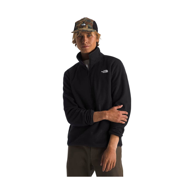 The North Face Men's Glacier Fleece Half Zip - Black