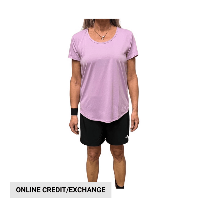 The North Face Women's Elevation Life Short Sleeve - Lupine