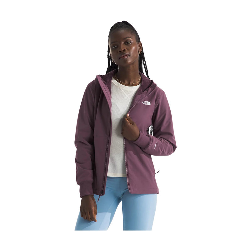 The North Face Women's Shelbe Raschel Hoodie Jacket - Midnight Mauve
