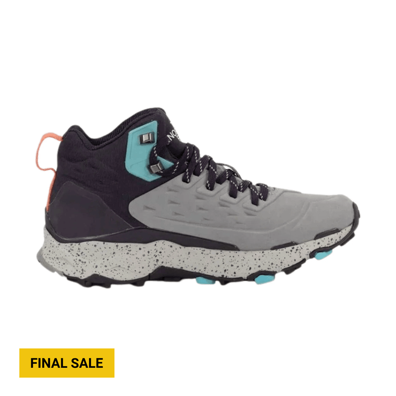The North Face Women's Vectiv Exploris Mid Futurelight Hiking Boots - Meld Grey/Dark Eggplant Purple