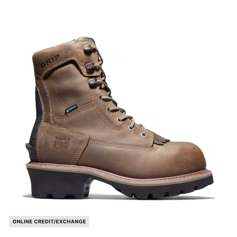 Timberland Pro Men's Evergreen Composite Toe Waterproof Insulated Work Boot - Coffee