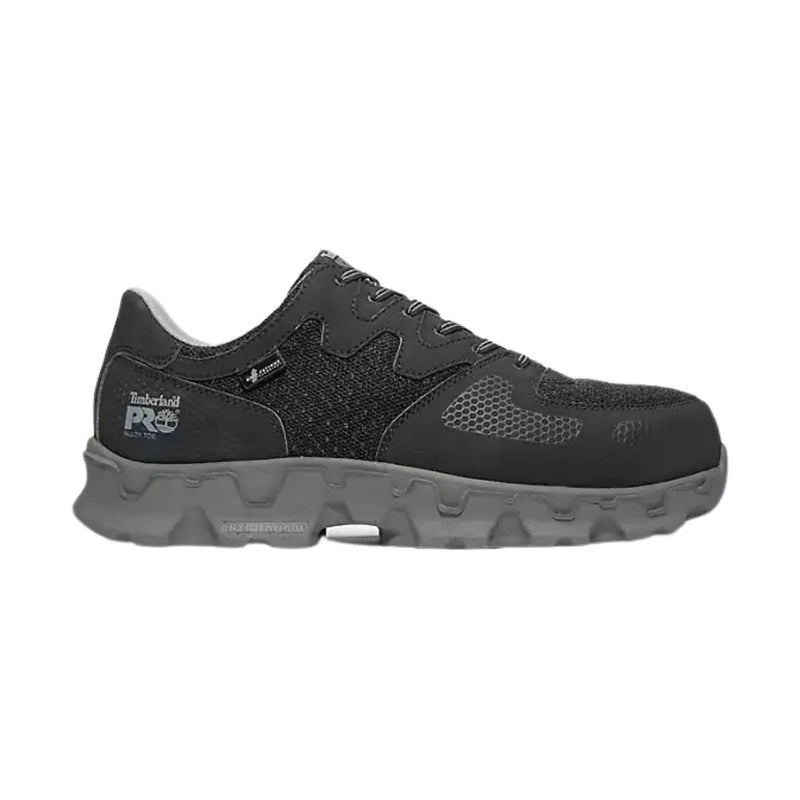 Timberland PRO Men's Powertrain Alloy Toe ESD Work Shoes - Black/Grey