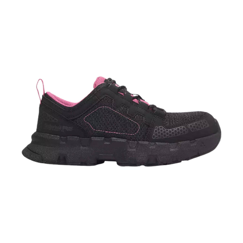 Timberland Pro Women's EV Powertrain Composite Toe Work Shoes - Black/Pink