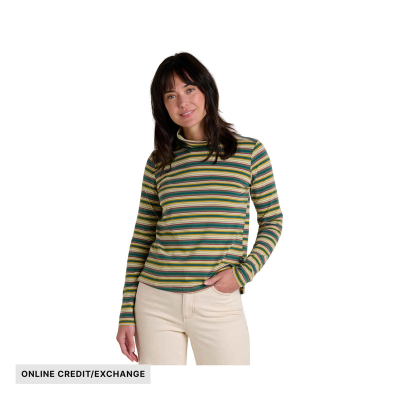 Toad & Co Maisey Long Sleeve T-Neck - Barley Multi