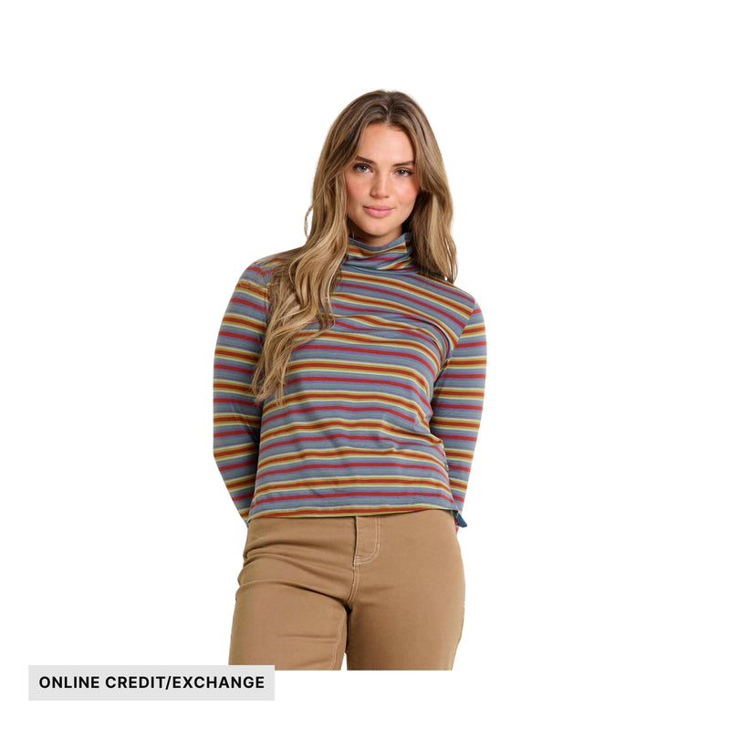 Toad & Co Maisey Long Sleeve T-Neck - Burnt Henna