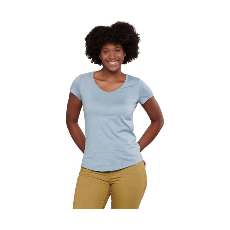 Toad & Co Women's Marley II Short Sleeve Tee - Weathered Blue