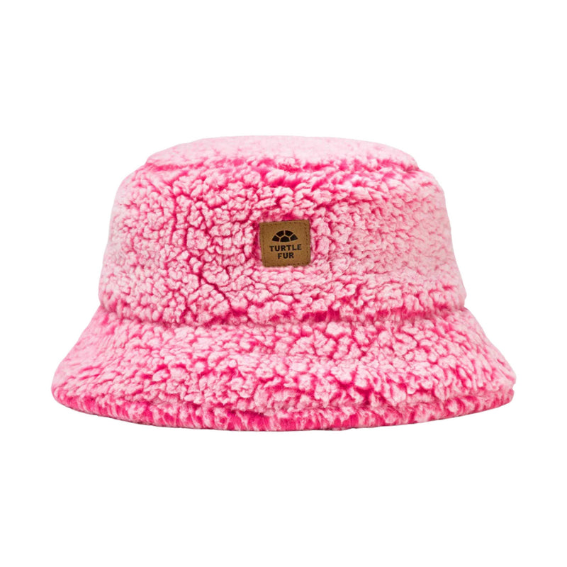 Turtle Fur Stomp Bucket Hat - Luscious Pink