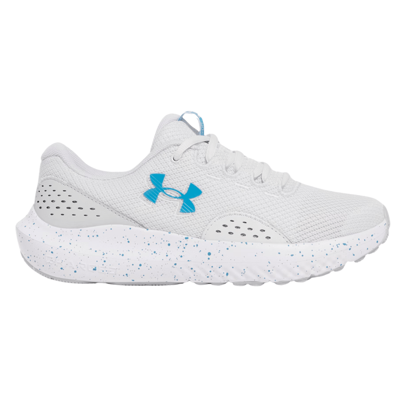 Under Armour Women's Surge 4 Running Shoes - Distant Gray/Halo Gray/Ether Blue
