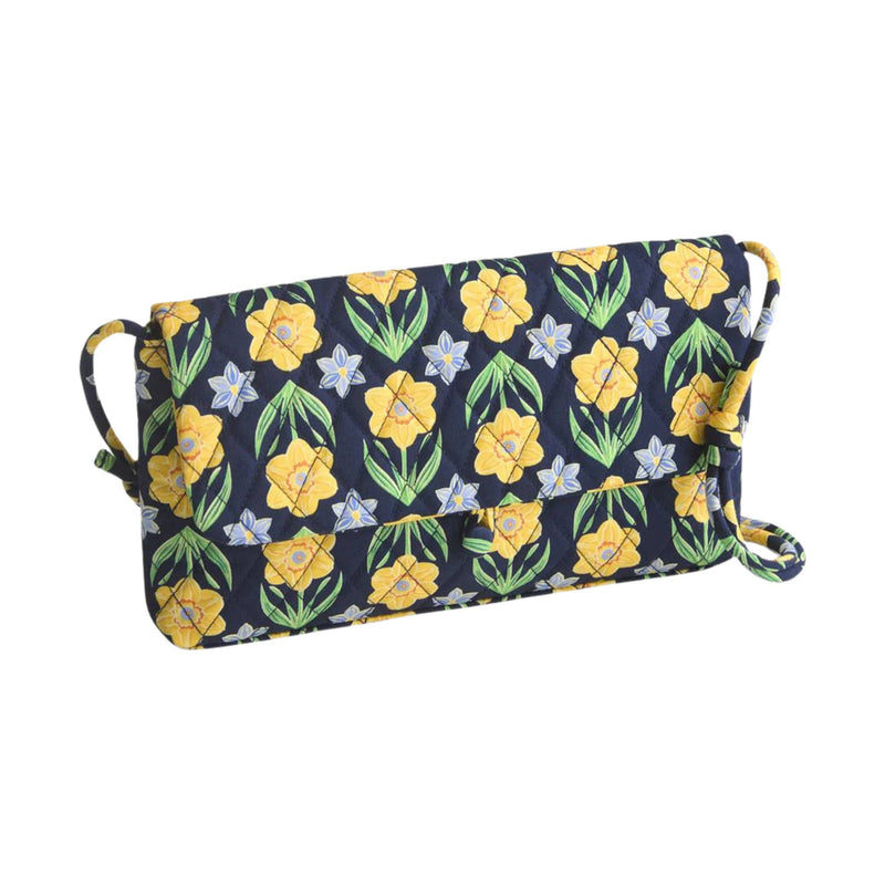 Vera Bradley Andover Shoulder Bag - Daffodils In Premium Cotton