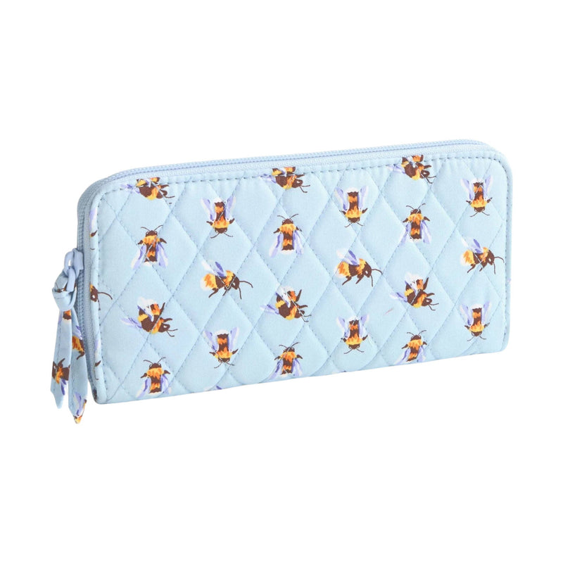 Vera Bradley Continental Wallet - Bee's Knees In Premium Cotton
