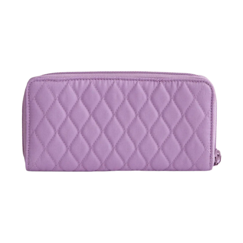 Vera Bradley Continental Wallet - Purple Rhapsody In Premium Cotton