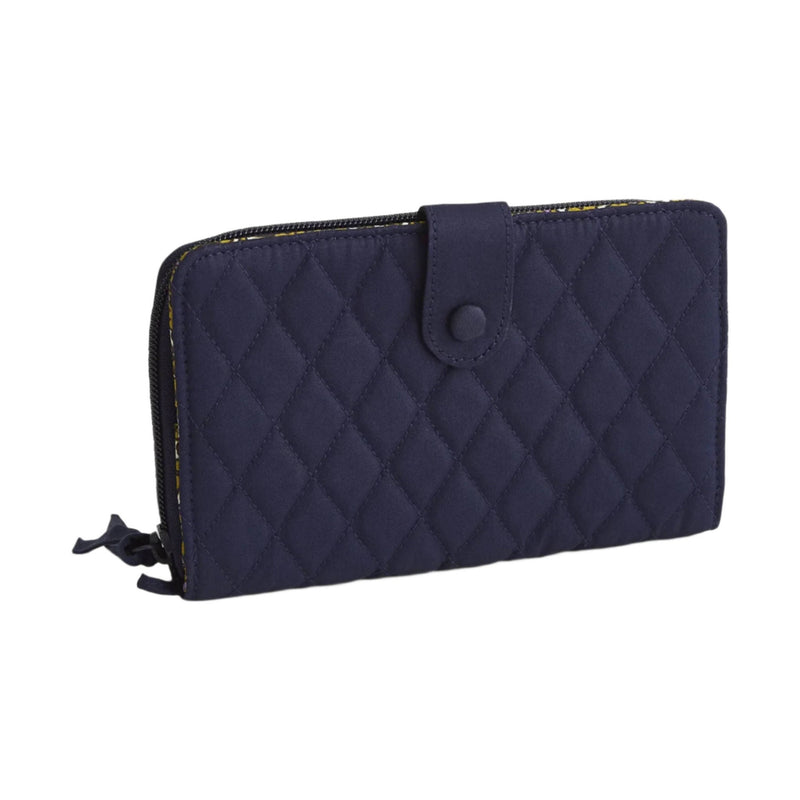 Vera Bradley Cotton Large Tab Wallet - Peacoat