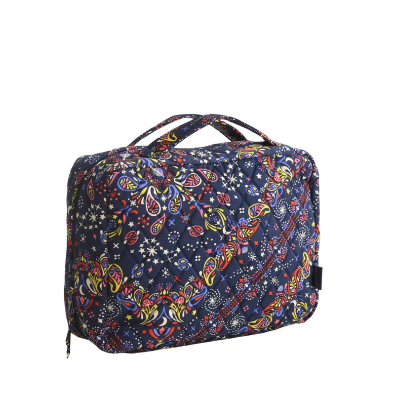 Vera Bradley Hanging Travel Organizer - Starry Paisley In Premium Cotton