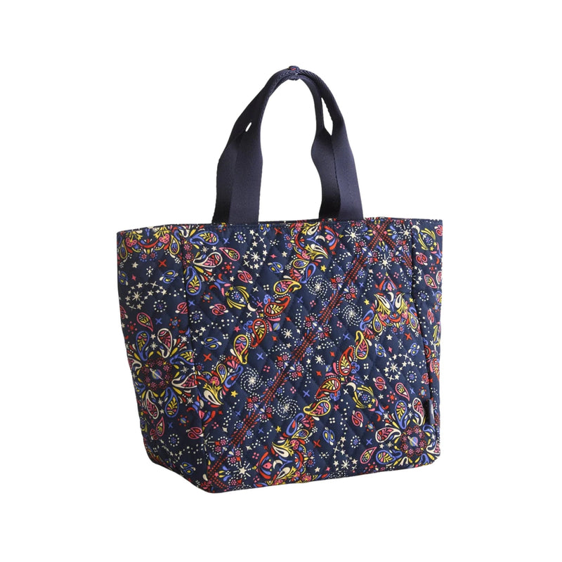 Vera Bradley Lunch Tote - Starry Paisley In Premium Cotton