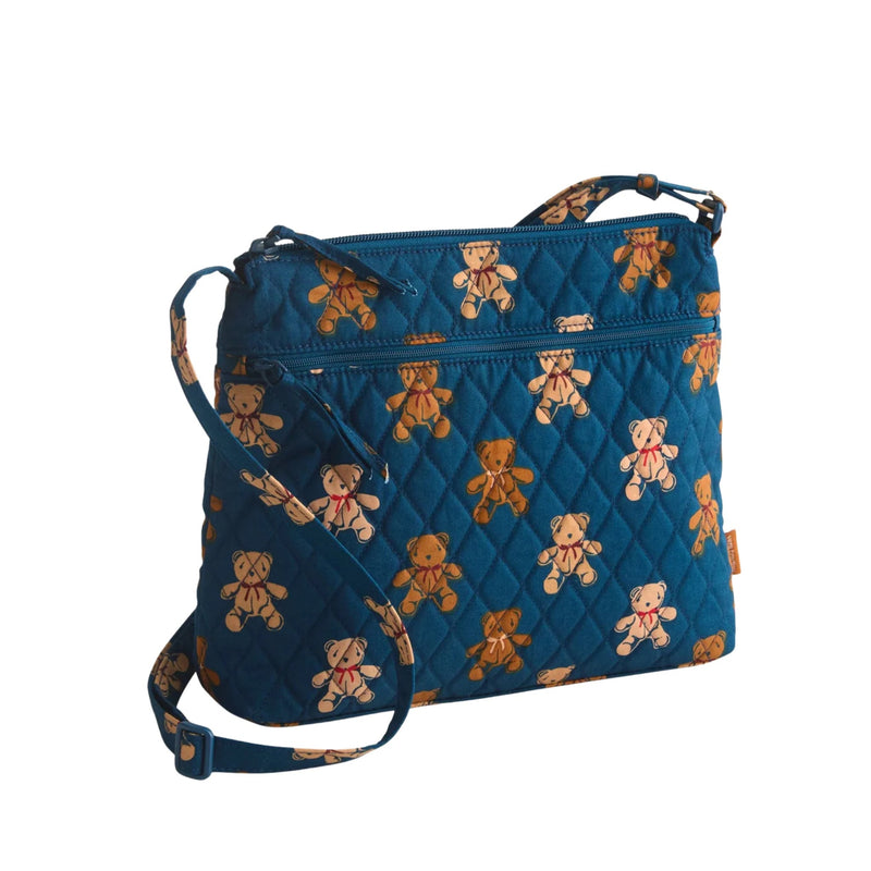 Vera Bradley Original Zip Hipster - Bunch Of Bears In Premium Cotton