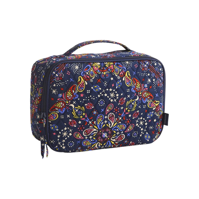 Vera Bradley Pack Flat Lunch Bag - Starry Paisley In Premium Cotton