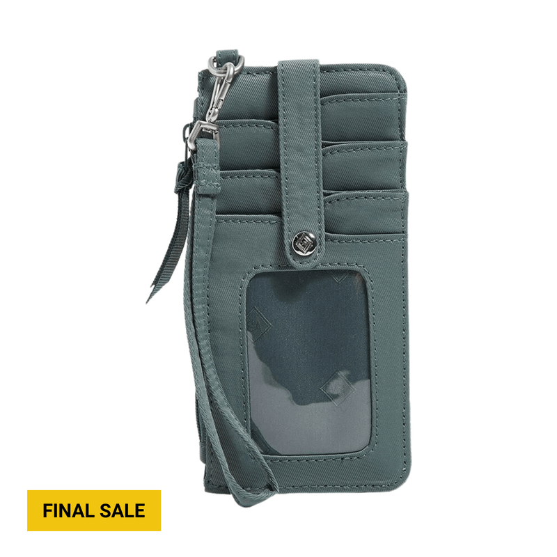 Vera Bradley RFID Ultimate Card Case - Olive Leaf