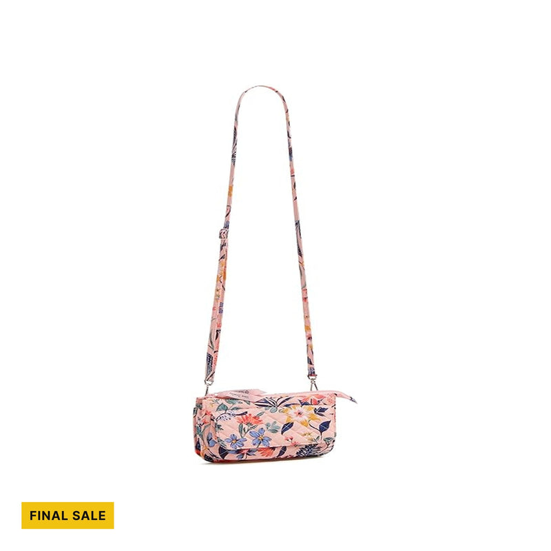 Vera Bradley RFID Wallet Crossbody - Paradise Coral
