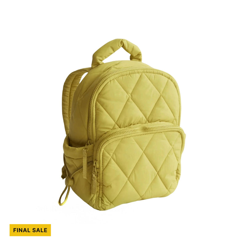 Vera Bradley Small Banbury Backpack - Golden Olive In Featherweight