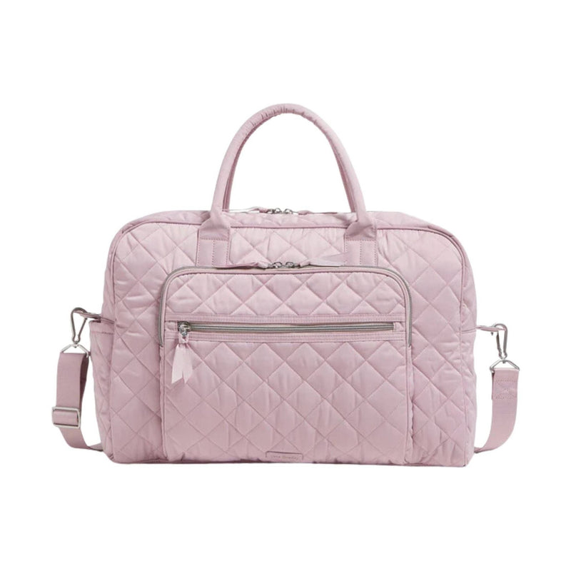 Vera Bradley Weekender Travel Bag In Performance Twill - Hydrangea Pink