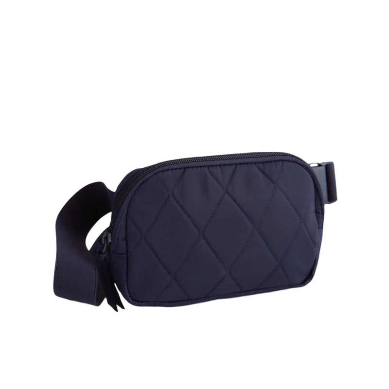Vera Bradley Woodward Small Belt Bag In Performance Twill - Peacoat