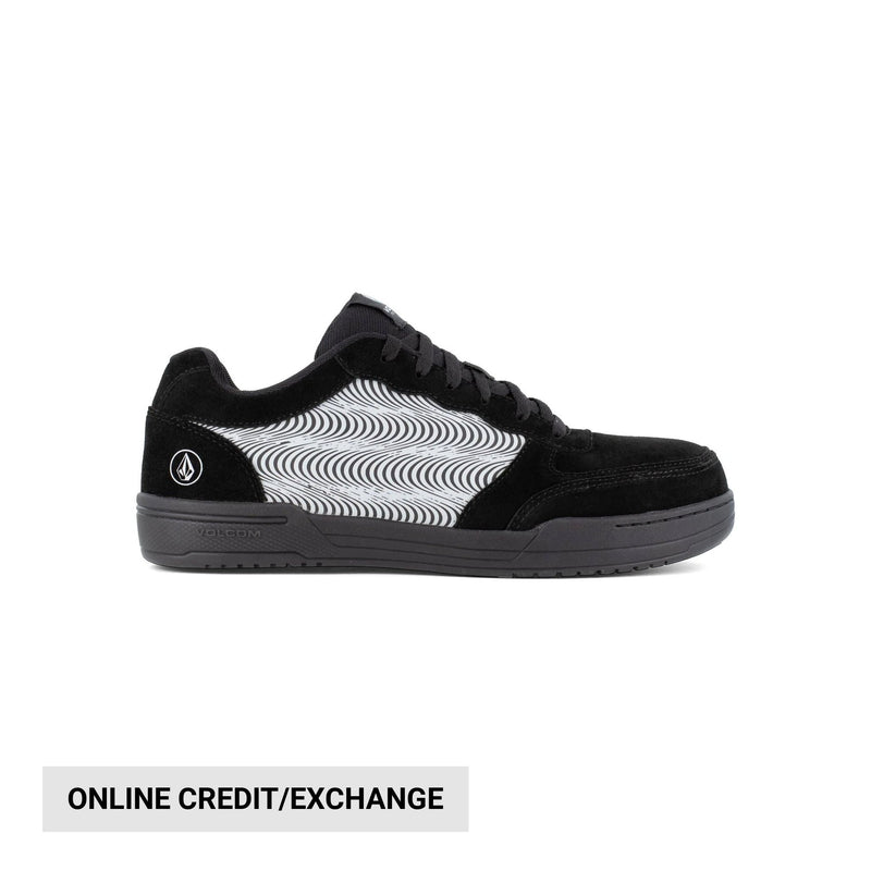 Volcolm Men's Hybrid Composite Toe Work Shoes - Black/Tower Grey