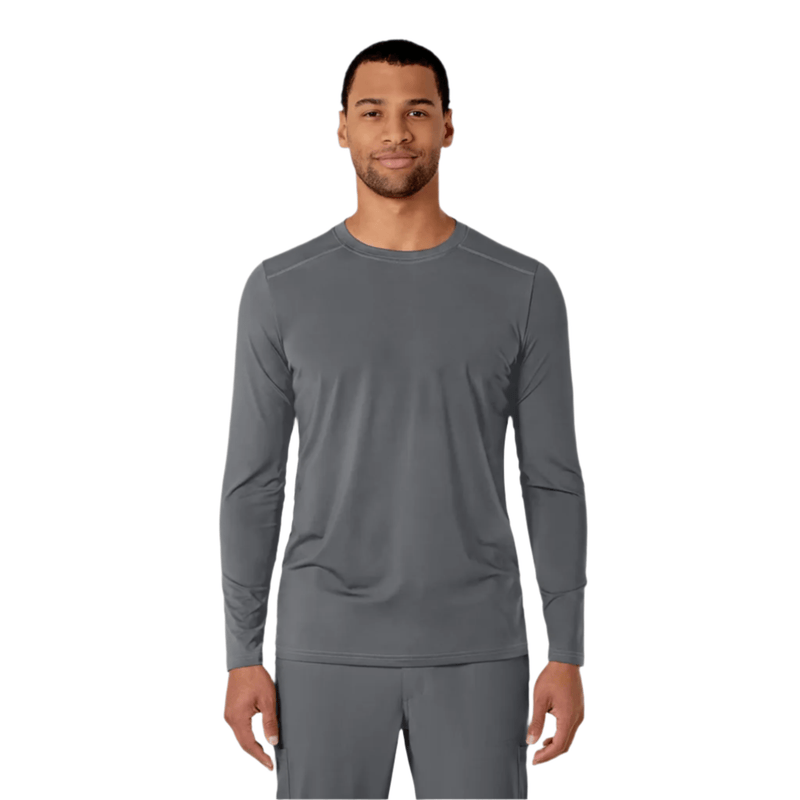 Wink Men's Performance Long Sleeve Tee - Pewter