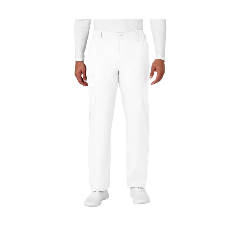 Wink Men's Pro Cargo Scrub Pant - White
