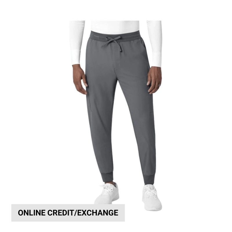 Wink Men's Utility Jogger Scrub Pant - Pewter