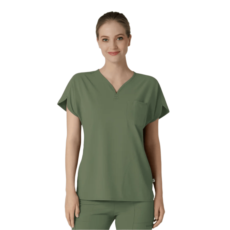Wink Renew Women's Dolman Scrub Top - Olive