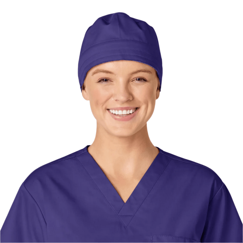 Wink Solid Scrub Cap - Grape