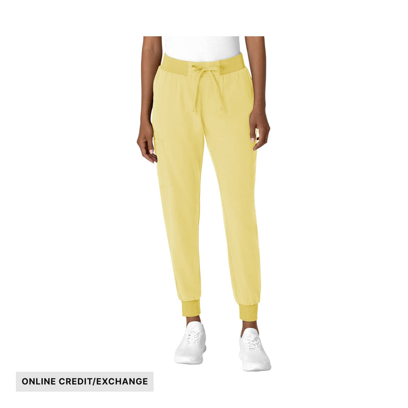 Wink Women's Jogger Utility Scrub Pant - Sunshine Yellow