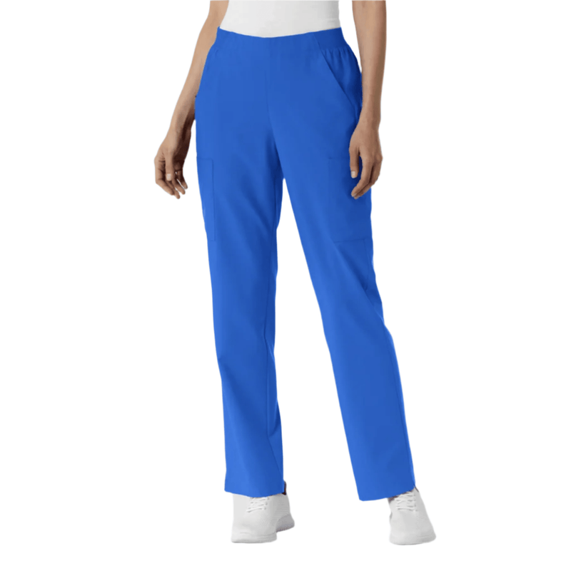 Wink Women's Cargo Utility Scrub Pant - Royal