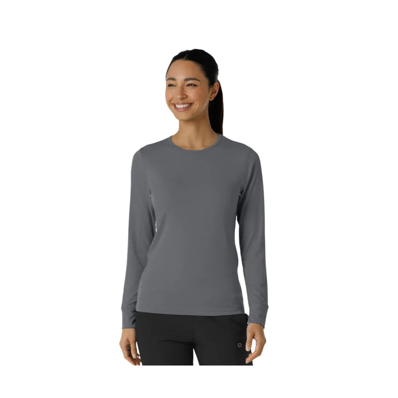 Wink Women's Essentials Layer Long Sleeve - Pewter