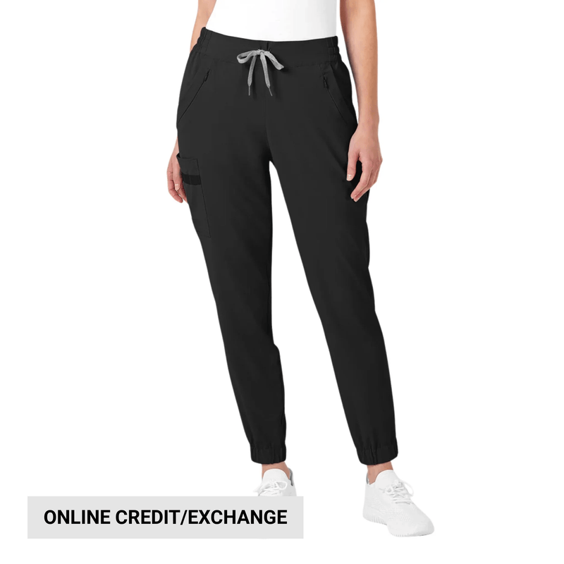 Wink Women's Jogger Scrub Pant - Black