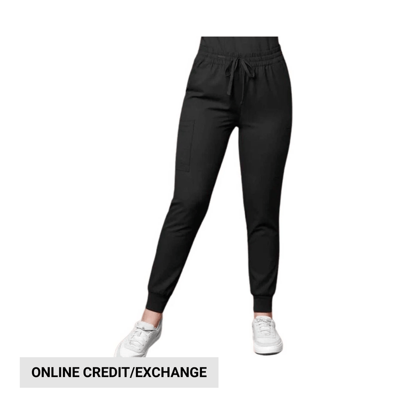 Wink Women's Jogger Scrub Pant - Black
