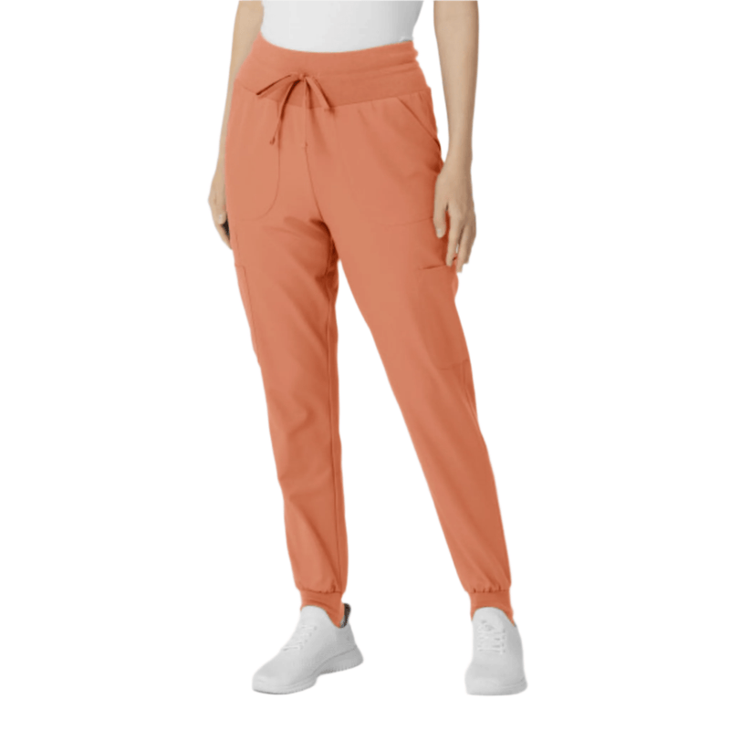 Wink Women's Thrive Stirrup Jogger Scrub Pant - Terra Cotta