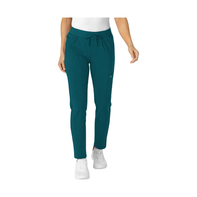 Wink Women's Flex n Reach Track Scrub Pant - Caribbean