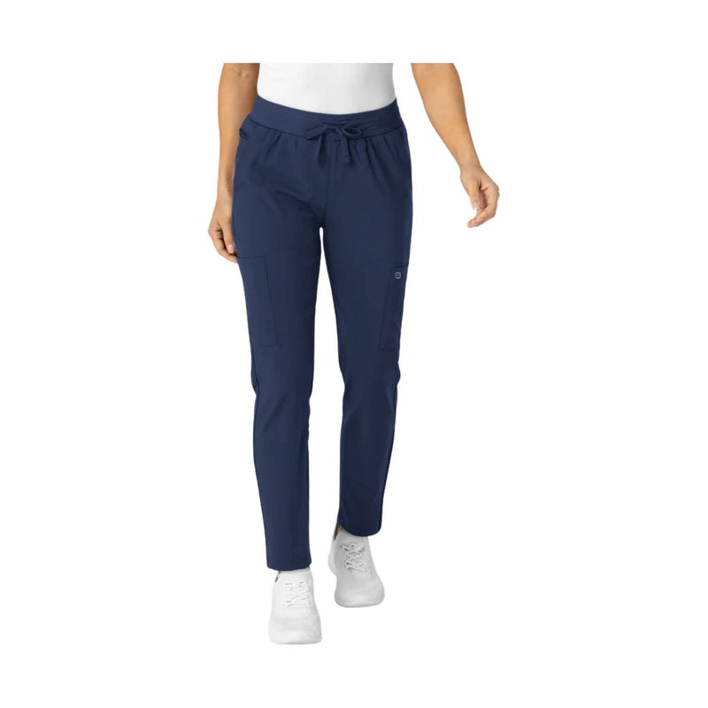 Wink Women's Flex n Reach Track Scrub Pant - Navy