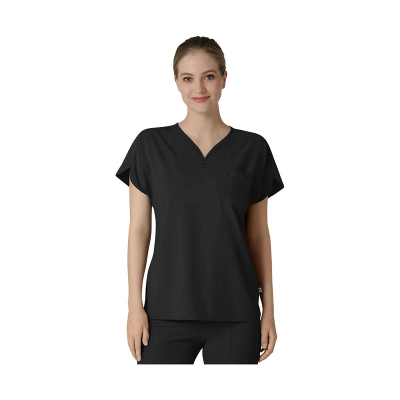 Wink Renew Women's Dolman Scrub Top - Black