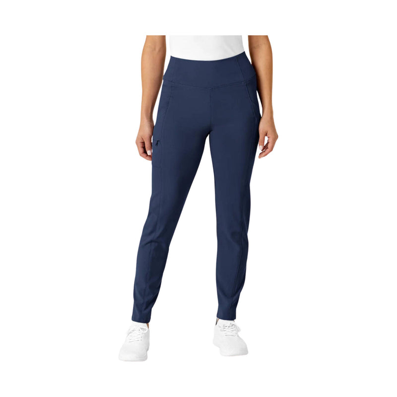 Wink Renew Women's High Waist Pant Power Scrub Pant - Navy