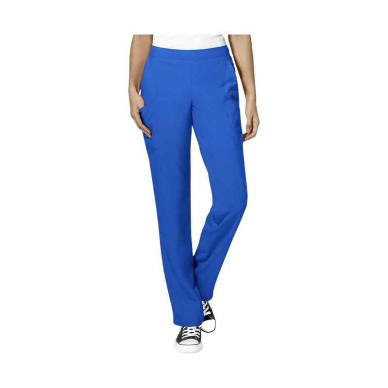 Wink Women's Full Elastic Scrubs Pants - Royal