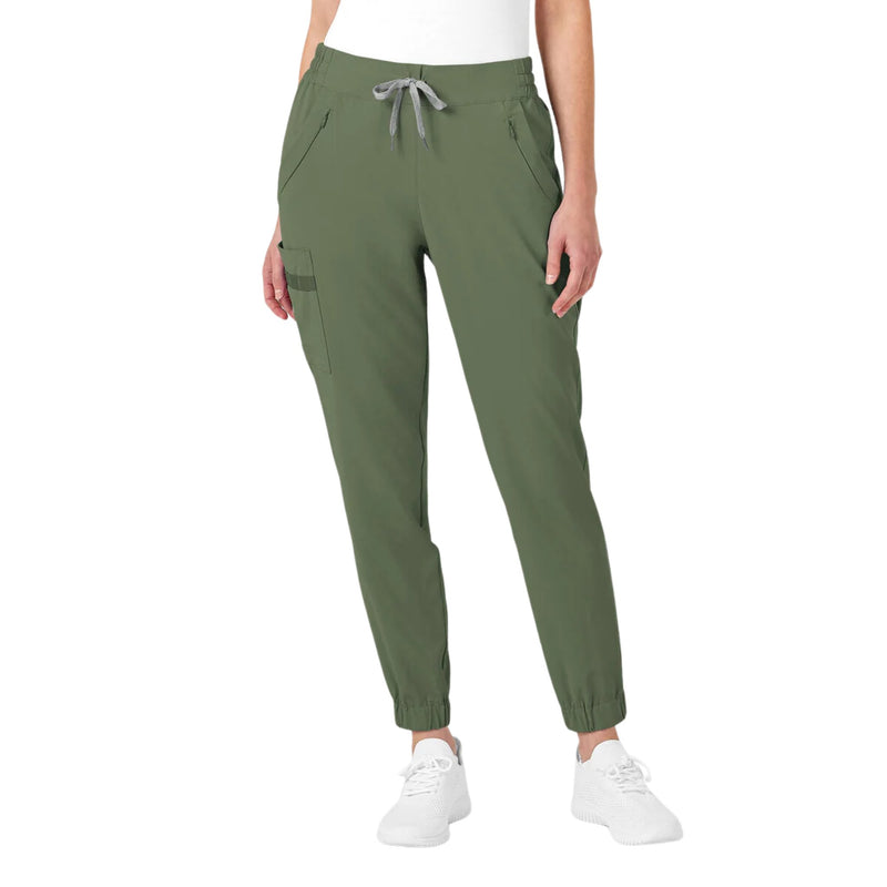 Wink Women's Jogger Scrub Pant - Olive