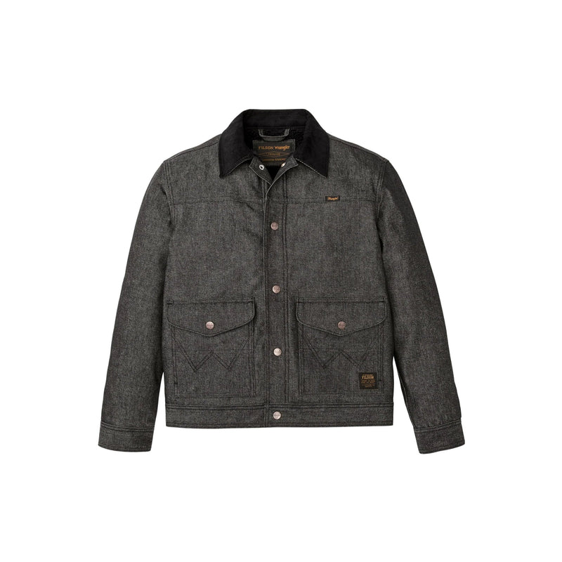 Wrangler X Filson Denim Work Jacket - Black