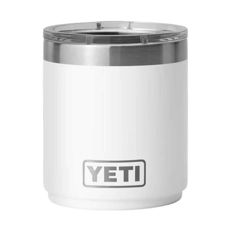 YETI Rambler 10 oz Stackable Lowball With Magslider Lid - White