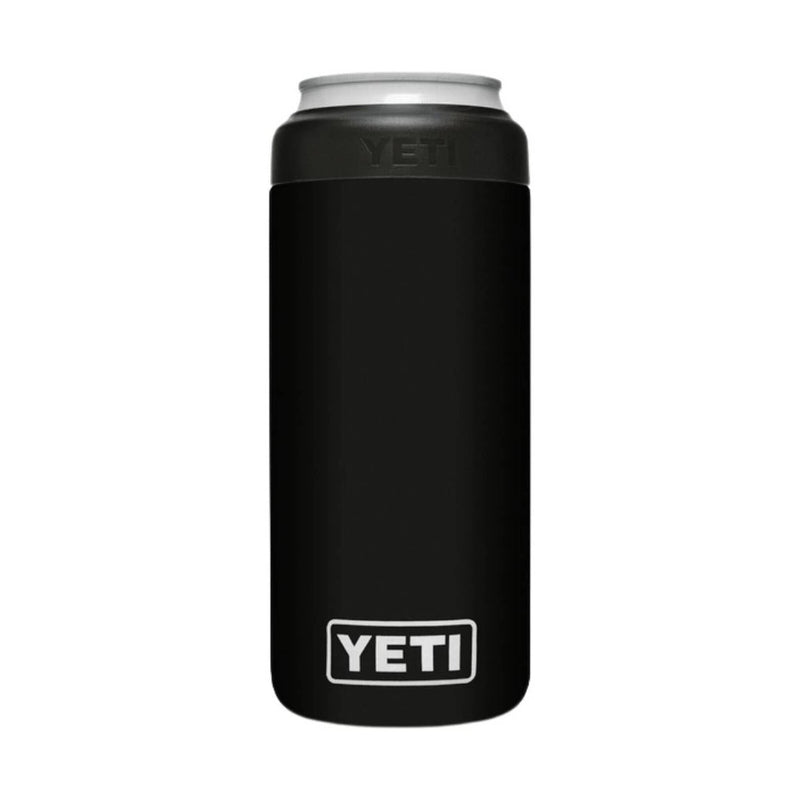 YETI Rambler 12 oz Colster Slim Can Cooler - Black