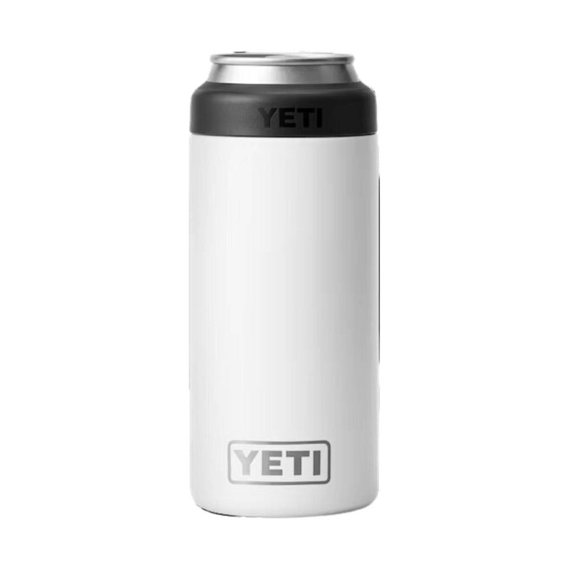 YETI Rambler 12 oz Colster Slim Can Cooler - White