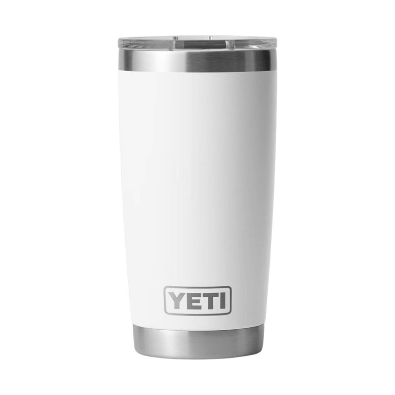 YETI Rambler 20 oz Tumbler With Magslider Lid - White