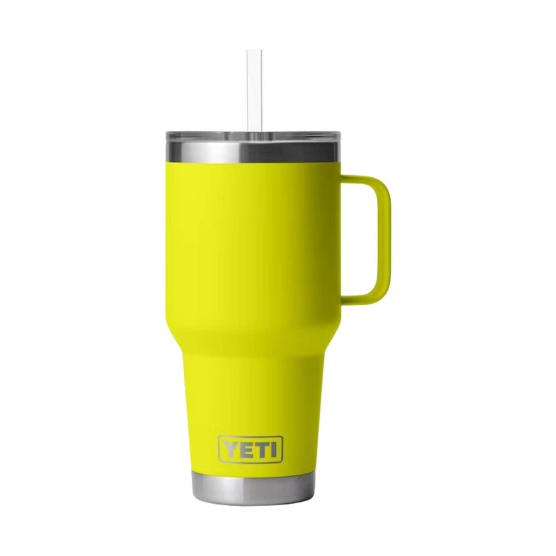 YETI Rambler 35 oz Straw Mug - Firefly Yellow